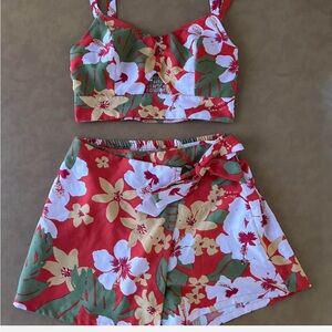 BOG Collective Floral Two-Piece Set